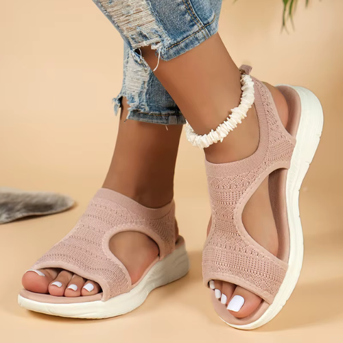 CHANTALE™ | Sandales Confort à Semelle Compensée