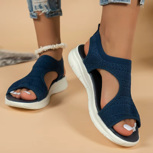 CHANTALE™ | Sandales Confort à Semelle Compensée