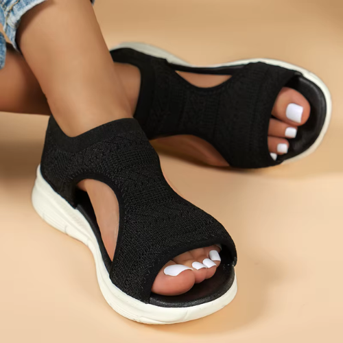 CHANTALE™ | Sandales Confort à Semelle Compensée