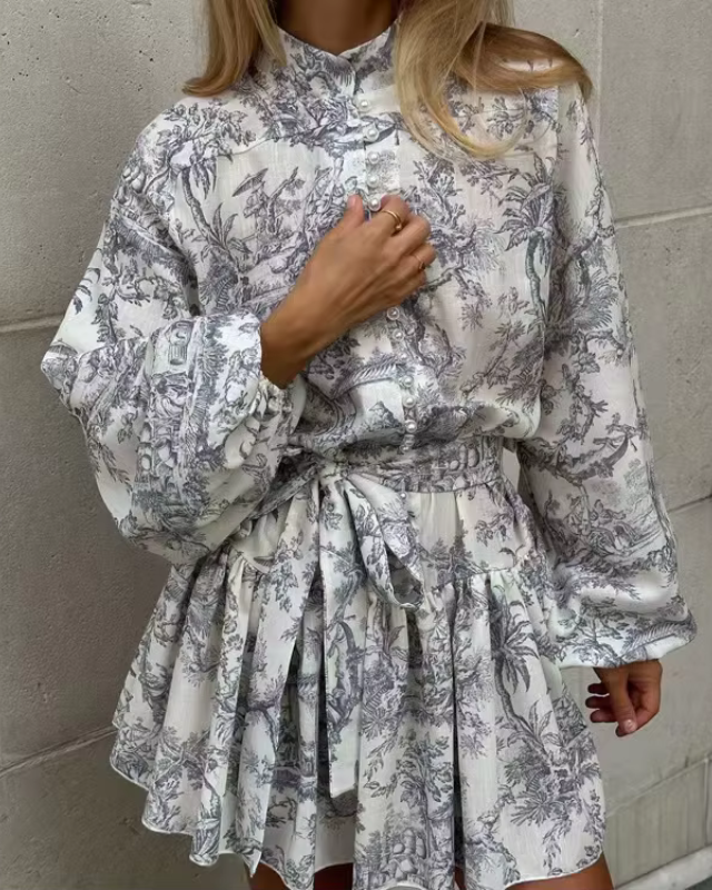 JANNE™ | Robe Chemise Élégante