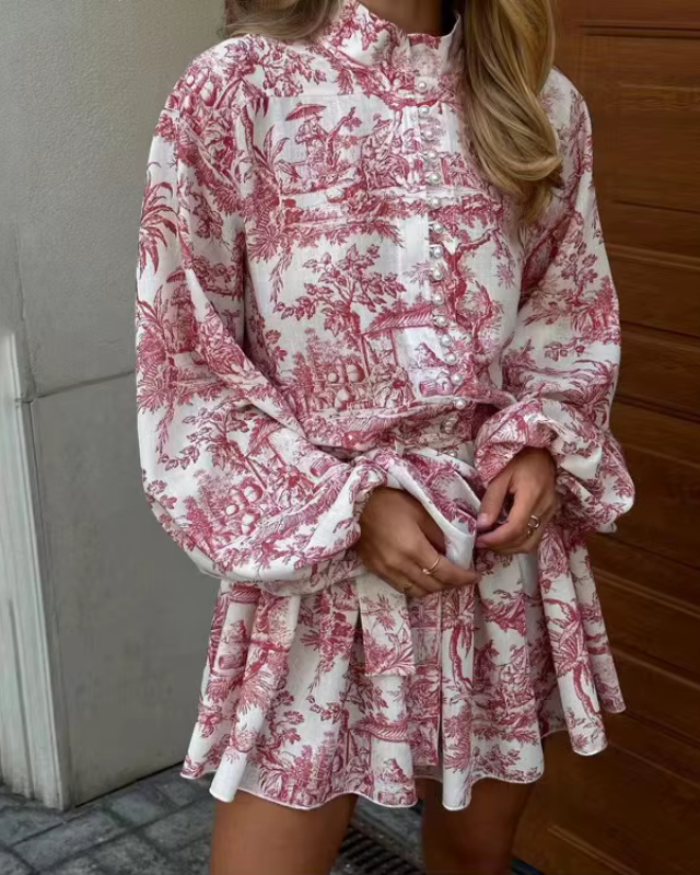 JANNE™ | Robe Chemise Élégante