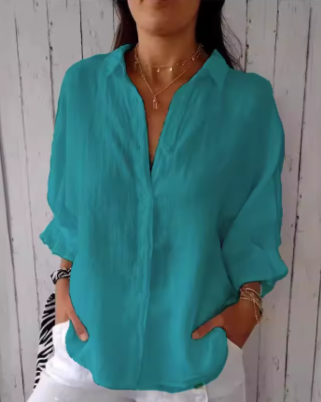 CINDY™ | Chemise Boutonnée Décontractée