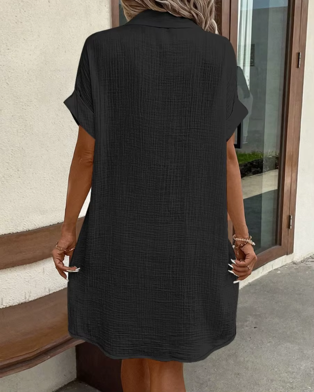 LYNN™ | Robe Minimaliste à Boutons