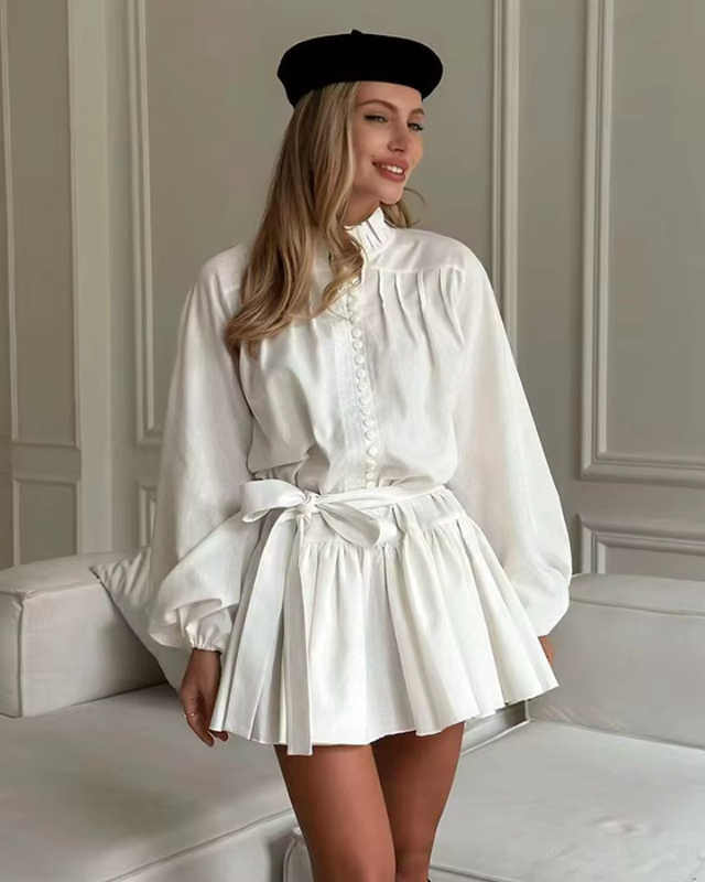 JANNE™ | Robe Chemise Élégante