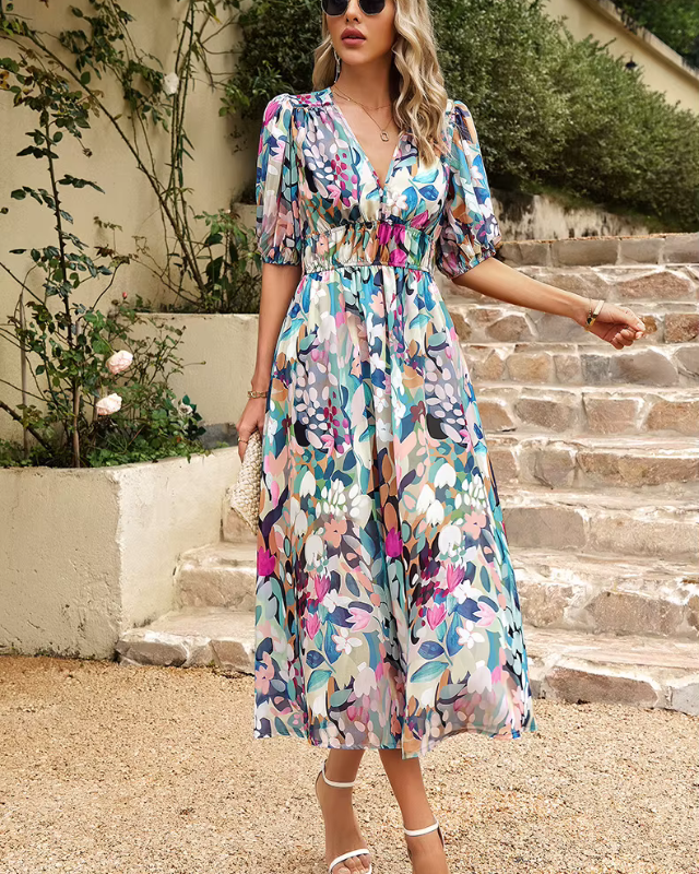 KARINE™ | Robe Longue Élégante