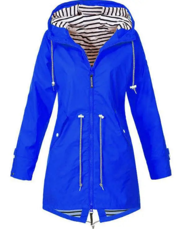 LENA™ | Veste Imperméable Légère à Capuche