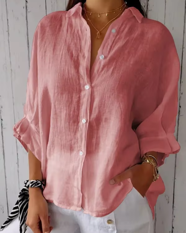 CINDY™ | Chemise Boutonnée Décontractée