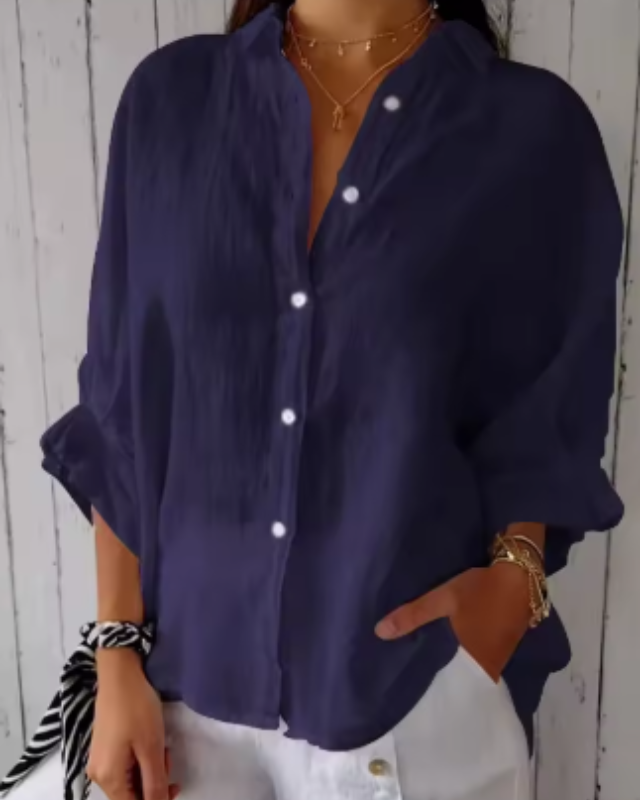 CINDY™ | Chemise Boutonnée Décontractée